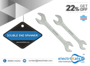 Spanner - Taparia DEP 19x22mm Double Ended Spanner Chrome PlatedOnline