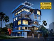 3D Bungalow Rendering & Walkthrough Services by 3D Power