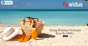Flywidus Coupons,  Deals & Offers: Group Holidays Packages from Rs.6900