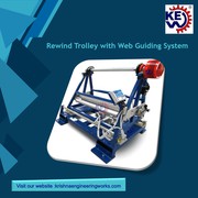 Rewind Trolley with Web Guiding System