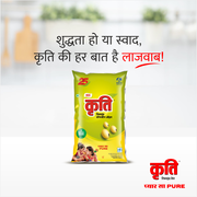 Cook with Kriti Refined Soyabean Oil and Serve Helthy Life